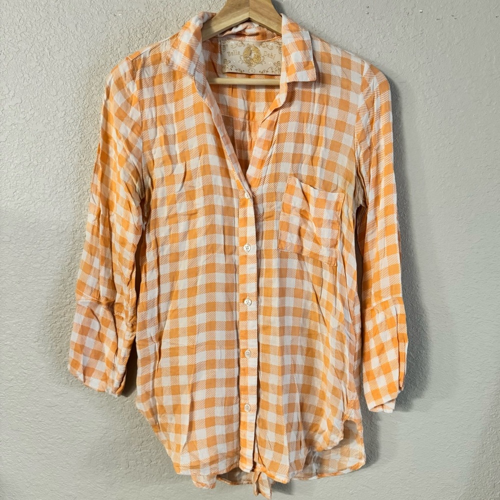 Womens (6) BUNDLE Tanks Shirts T Shirt Spring Casual Basics Camo Gingham small - Picture 4 of 8